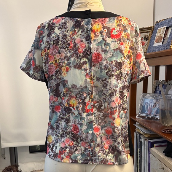 H&M Colorful Floral Print Blouse - Picture 6 of 7